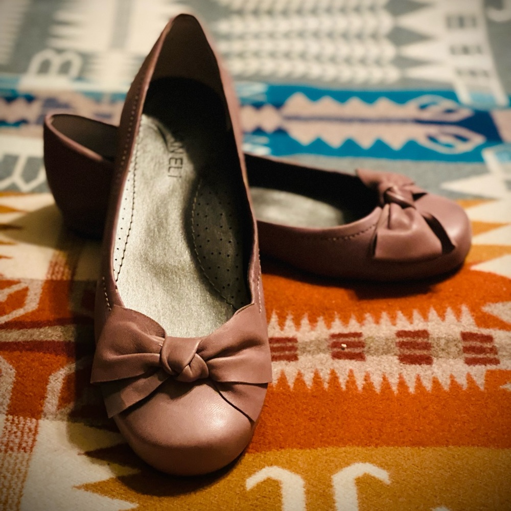 VAN ELI 💜 Purple Flats In Size 8.5
